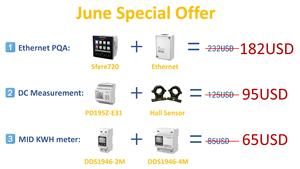 Misuratore di potenza a doppia porta Ethernet con data logger web-server meter - Product Image 3