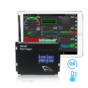 Termómetro de temperatura multicanal Kit de prueba de temperatura instrumentos de temperatura monitoreo remoto de datos