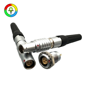 FGG/yumurta 0B-3B 5Pin Metal tıbbi Push-Pull ventilatör anestezi makineleri için kendinden kilitleme dairesel konnektörler - Product Image 2