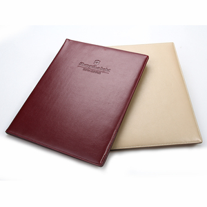 Biểu Tượng Tùy Chỉnh Đa-Chức Năng PU Da Thư Mục Máy Tính Xách Tay Pocket Tập Tin Kinh Doanh Tổ Chức A4 Da Nhân Tạo Thư Mục Tập Tin - Product Image 1