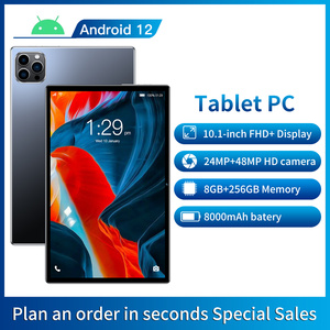 Vendita calda OEM 10.1 pollici Android Tablet PC con Android 12 8GB + 256GB memoria MTK processore nuova condizione GSM rete per le imprese - Product Image 4