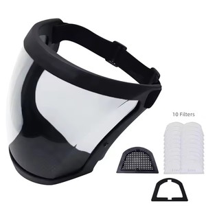 PC Proof Anti-fog Plastic Protective Clear Safety Full Face Protection Cover - Product Image 1