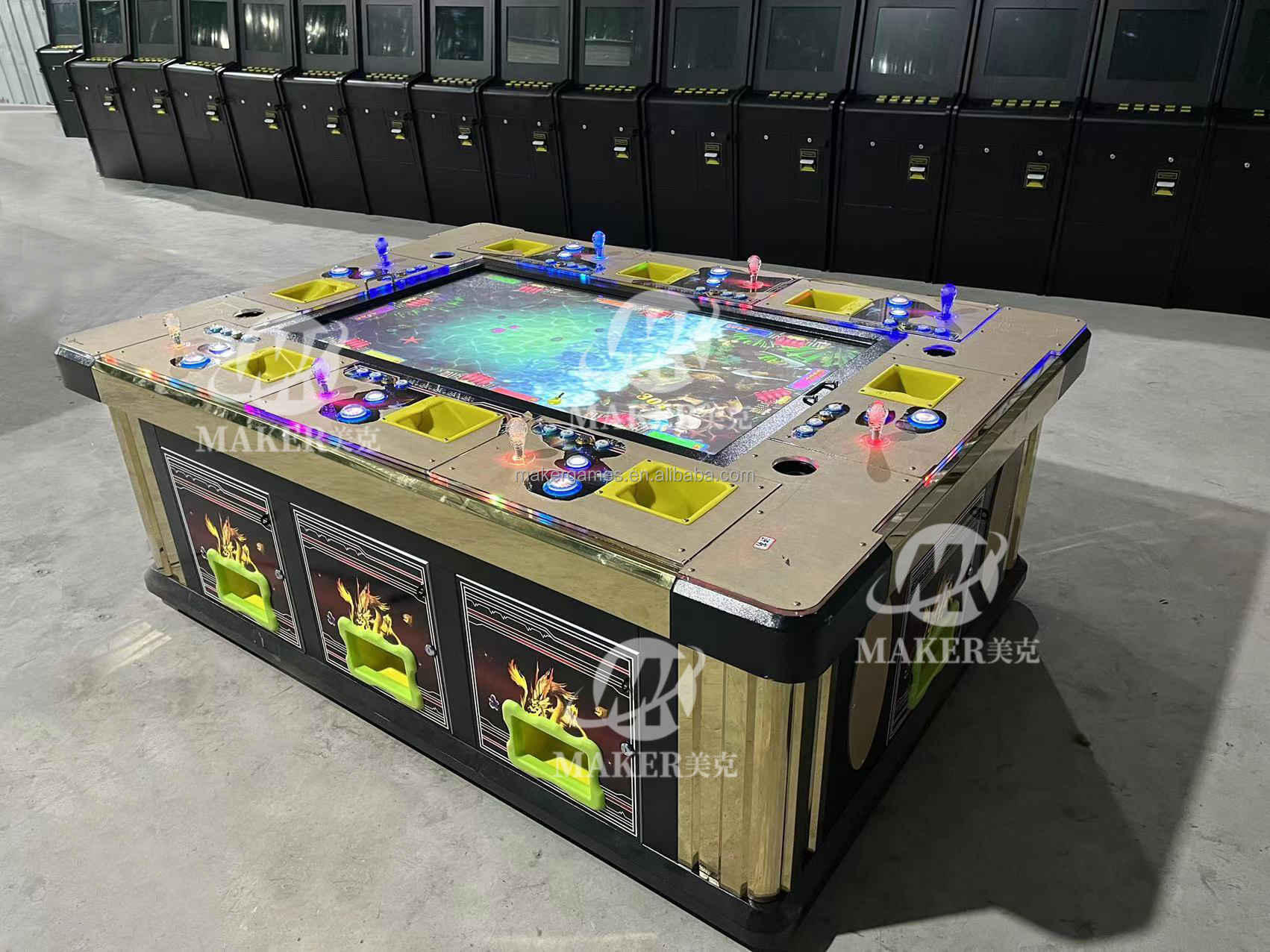 A 55 pollici a gettoni a prova d'umidità della macchina del gioco di pesca del casinò 5