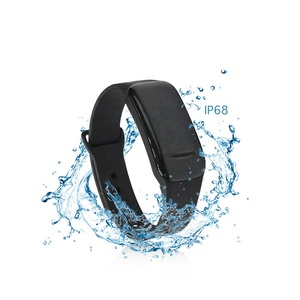 Ble Ibeacon Silicon Wristband Kid/elder Wearable Personal Locator bluetooth 5.0 Beacon Bracelet with SOS Button