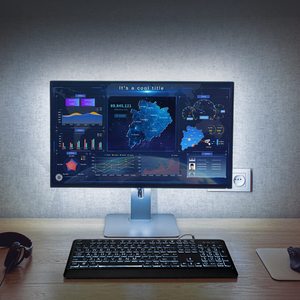 Large Font <strong>Keyboard</strong> LED <strong>Backlight</strong> USB Wired <strong>Keyboard</strong> - Product Image 5