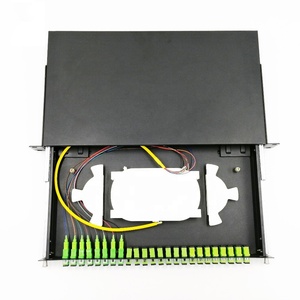 万宝物美价廉19 ''1U ODF 24端口SC光纤配线架ODF配线盒 - Product Image 2