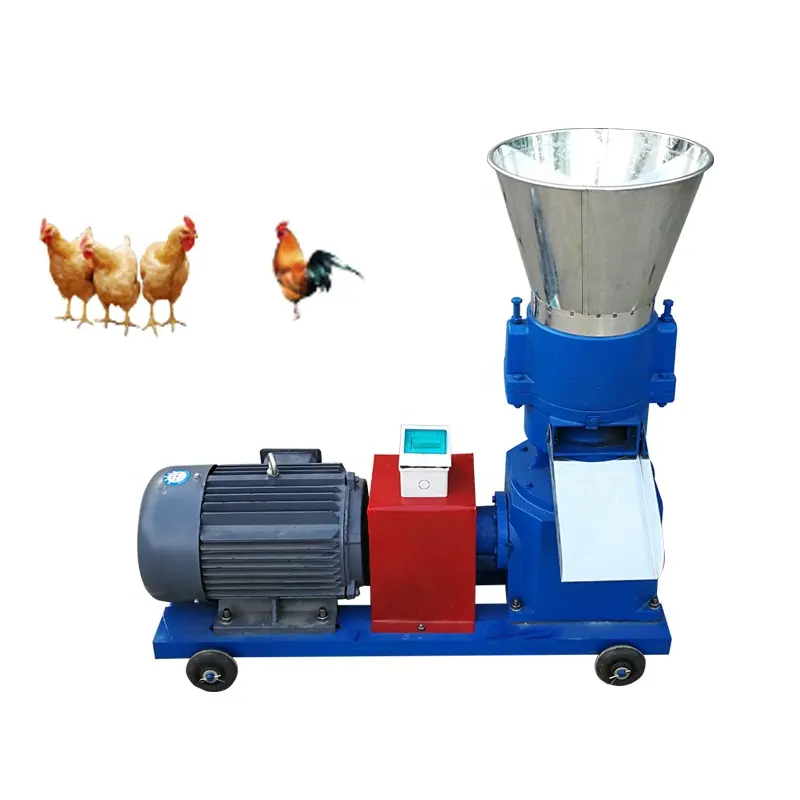 Machine à granulés d'alimentation pour animaux, animaux de ferme, lapin, poulet, poisson, canard, oie, caille, cochon, pigeon, chien, poulet, poisson, oiseau