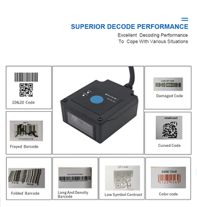 キオスクマシン用の固定マウントリーダーQrコードモジュール1d2dバーコードスキャナー - Product Image 3
