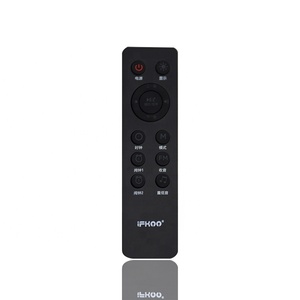 China mini Delgado IR control remoto para audio remoto personalizado fabricante de los controles remotos de tv con 13 llaves