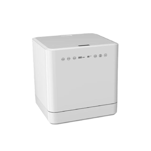 Lavavajillas portátil Estándar de EE. UU. 800W Lavavajillas de encimera con tanque de agua incorporado de 6L con 4 programas 360 ° Dual Spray para el hogar - Product Image 4