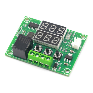 XH-W1219 W1219 DC12V doppio Display digitale LED termostato regolatore di temperatura interruttore relè di controllo NTC modulo sensore - Product Image 5