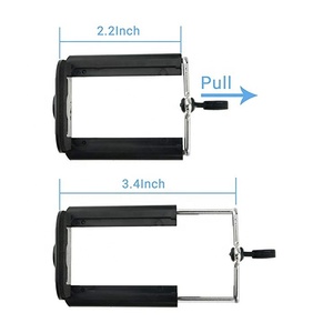 Universal Mobile Phone <strong>Mount</strong> Cell Phone Holder for Monopod Selfie Stick Tripod - Product Image 5
