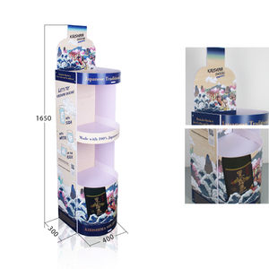 Negozio al dettaglio espositore da pavimento espositore per cosmetici espositore in PVC - Product Image 3