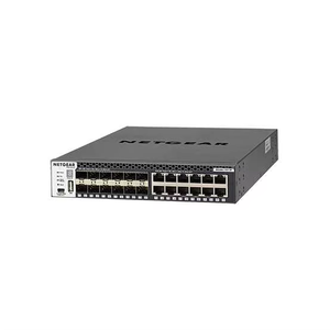 M4300-24X 24端口全管理交换机10GBASE-T，4x SFP +，半宽可堆叠，ProSAFE寿命保护 (XSM4324CS)