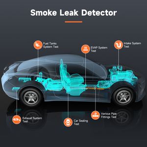 2025 para FOXWELL SD203 todos los sistemas herramienta de diagnóstico OBD para coche varias herramientas de diagnóstico de detección de fugas de pino para todos los coches 1 año Warra - Product Image 3