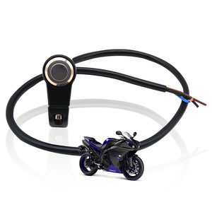 Großhandel 25mm Aluminium legierung Druckknopf Motorradsc halter Lenker Essentielles Zubehör für Motorräder