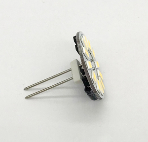 ディスク24VG4LED 10-30V12V丸型バックピンサイドピンG4LEDライトランプ電球高品質 - Product Image 5