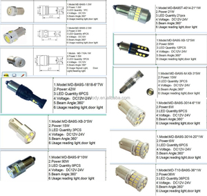 E10 <strong>LED</strong> Indicator Bulb BI-POLAR <strong>BA9S</strong> Light Lamp Miniature PSB 24X-<strong>LED</strong> MG6 BA7S T5.5 T6.8 MF T1-3/4 Midget Wedge T3.25 28V 120V