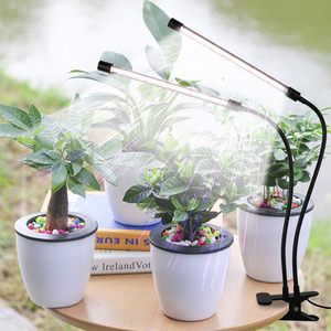 ไฟ LED สำหรับปลูกพืชแบบคลิปเต็มสเปกตรัมพร้อมไฟ LED สีแดงสีขาวสำหรับพืชในร่มหรี่แสงได้5ระดับปรับแสงอัตโนมัติเปิด/ปิดเวลา - Product Image 3