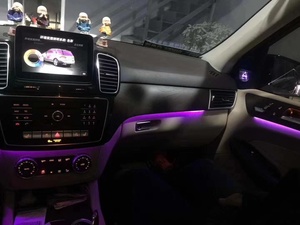 Mercedes-benz GLE/GLS/GL/ML Dashboard kapı pervazı Panel ortam işığı için iCarsin W166 araba iç ortam aydınlatması - Product Image 6