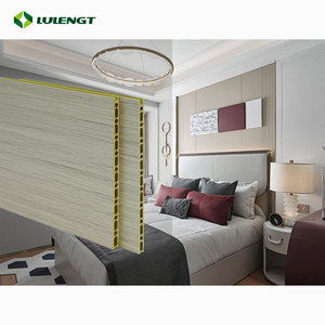 Künstliche Bambus verkleidung Innen furnier für Wand paneele und Deckenplatten Dekoration Innen-PVC-Wand paneele