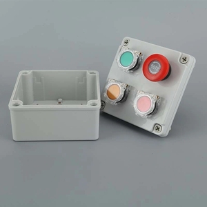 IP65 Industrial Handheld Control Box mit 4-Loch-Tastenelektronik und Instrumenten gehäuse - Product Image 4