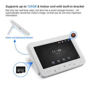 Nuova tendenza HD 1080P Smart Video sistema di interfono WIFI impermeabile citofono con la macchina fotografica di controllo di accesso della scheda IC per la sicurezza domestica - Product Image 4