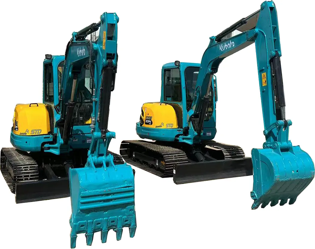 La mejor máquina jamás vista excavadora sobre orugas usada Kubota Kx155 excavadora de segunda mano a la venta en stock