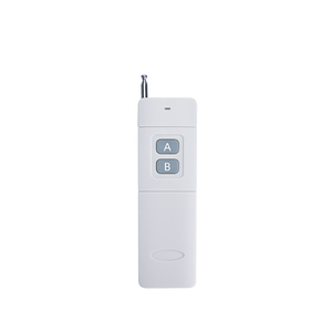 Telecomando senza fili 2 tasti trasmettitore telecomando 9V 4000m distanza 315MHz 433MHz RF telecomando Wireless - Product Image 1