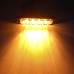 <strong>2</strong> SAE <strong>Class</strong> 1 Bulb Bar for Trucks Fishing Flash Flashing Orange <strong>Led</strong> Strobe Amber Panel Warning Sound Vehicle Beacon Roof Light - Product Image 4