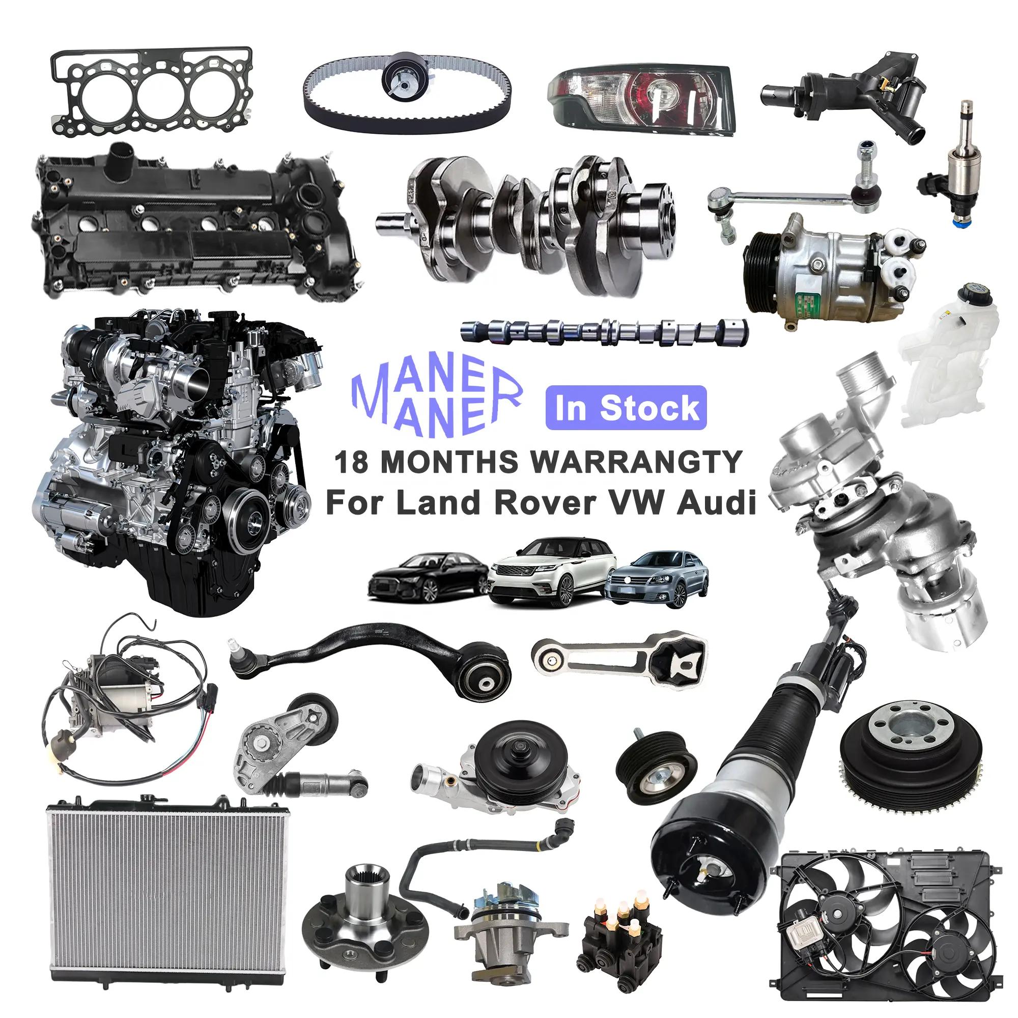 Pieza de los recambios de automóvil del coche del OEM del mercado de accesorios del cuerpo de motor de MANRE para Land Rover AJ133 OHC SGDI NA V8 TIVCT