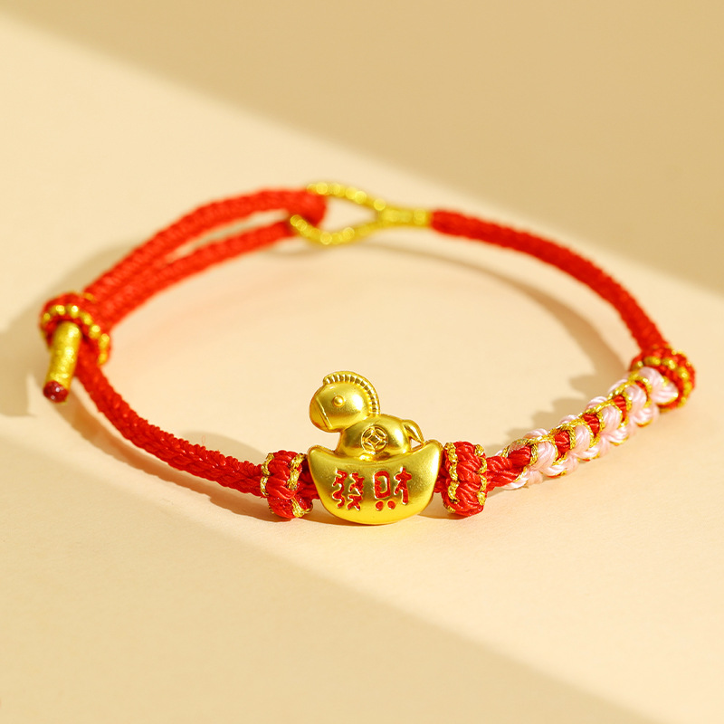 59-fortune horse-peach blossom knot