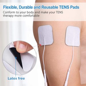 4 in 1 Combo TENS Unit EMS Muscle Stimulators Interferential Current Therapy IFT Russica Current <strong>Medical</strong> Science for Pain Relief - Product Image 6