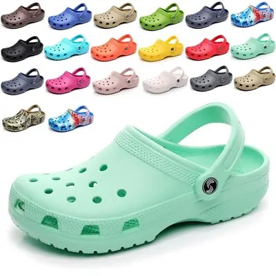 Special pull-on summer clogs shoes men and women yeezy slides beach