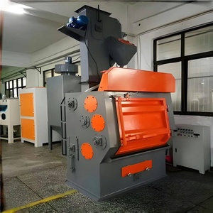 鋼製の高効率クローラー型ショットブラストマシンインテリジェントスピードコントロール完全なラスト除去研磨機 - Product Image 2