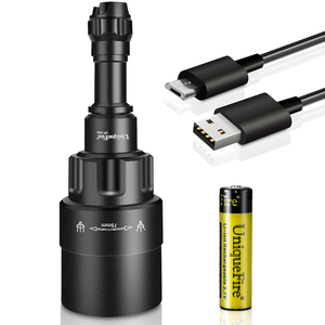 UniqueFire 1605 <span class=keywords><strong>IR</strong></span> 75mm Lens kızılötesi ışık gece görüş avcılık el feneri - Product Image 3