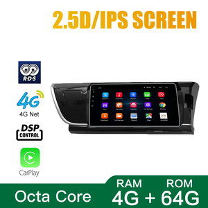 Per Toyota Corolla 2014-2016 RHD Radio Headunit dispositivo doppio 2 Din Octa-Core Quad Android Stereo per auto GPS navigazione Carplay - Product Image 3