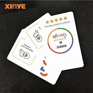 Tarjeta de visita RFID NFC programable personalizada LOGO URL Código QR Ntag215 Ntag213 Ntag216 13,56 MHz Revisión de frecuencia Tarjetas de Google de EE. UU. - Product Image 4