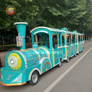 2020 yeni tasarım turistik cazibe klasik mini yol izsiz thomas tren yolculuğu satılık - Product Image 4