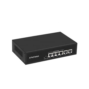Fábrica OEM/ODM 4 6 8 16 24 48 ch Puerto CCTV Red Cámara DE SEGURIDAD PoE Switch 100/1000M para cámara IP Hikvision (POE0420BR) - Product Image 2