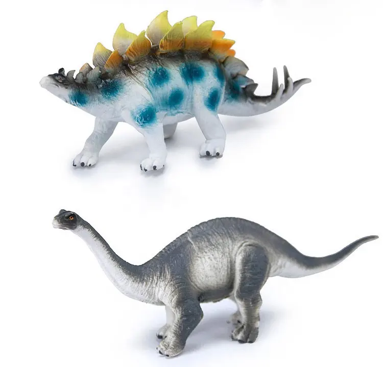 Dihuaカスタム漫画恐竜動物フィギュア3Dプラスチック置物おもちゃ子供のための恐竜置物おもちゃ