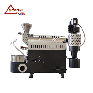 Dongyi 600g Torrador de café de amostra PLC Máquina elétrica automática de torrefação de grãos de café a gás com registrador duplo de dados de torrefação