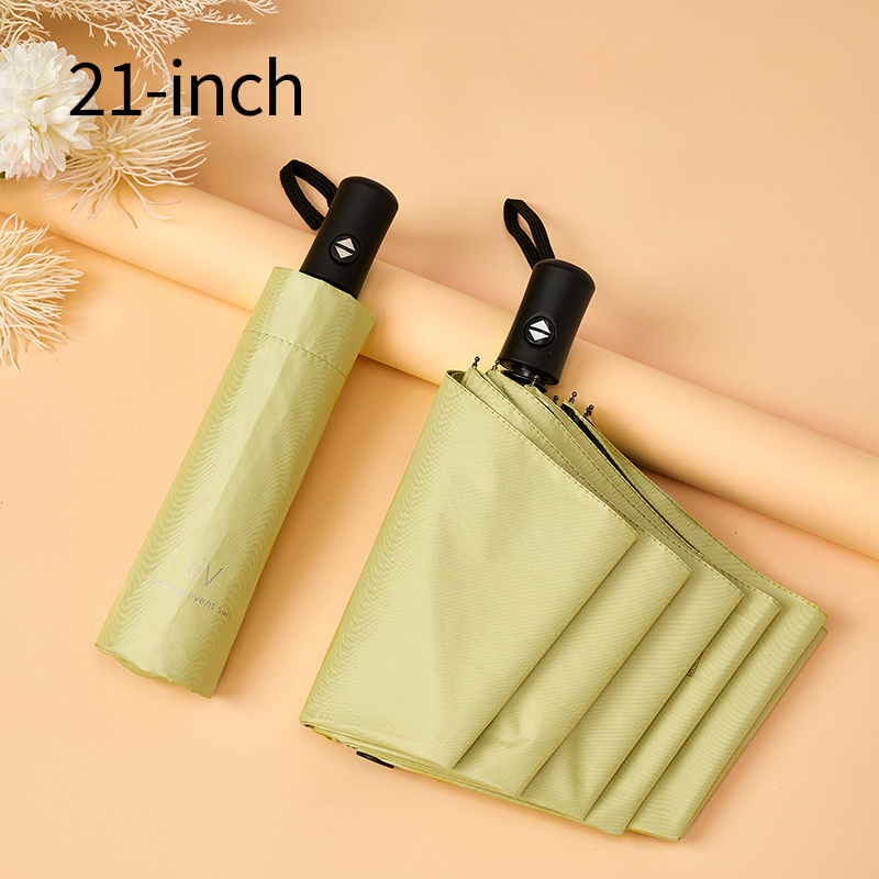 Parapluie vert matcha automatique