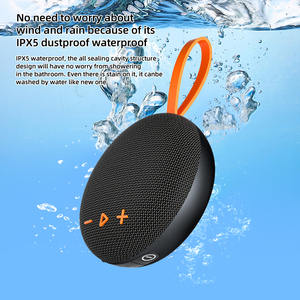 Rockmia Altavoz de Malla de Tela, Mini Altavoz Inalámbrico Portátil, Bluetooth 5,3, Tarjeta TF, Interfaz Tipo C, Regalo A LA Moda, Nuevo, 2017 - Product Image 6