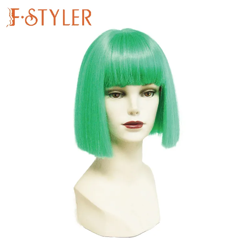 FSTYLER capelli corti da donna vendita alla rinfusa di Halloween vendita alla rinfusa fabbrica custoze per feste parrucche sintetiche cosplay