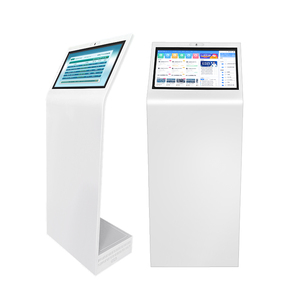Macchina interattiva di query della coda dello schermo orizzontale del pavimento del bordo dell'affissione a cristalli liquidi del touch screen - Product Image 1