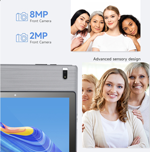 Pantalla de 10,1 pulgadas Android 15 OS Tablet Modo WiFi Octa Core 1,8 GHz Procesador WiFi6 4GB RAM 64GB ROM OEM ODM Soporte personalizable - Product Image 4