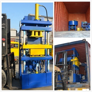 LY1-10 giá thấp thủy lực sinh thái lồng vào nhau đất sét gạch máy trái đất 300x150x100mm gạch - Product Image 5