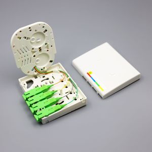 Kapalı 2-Port S04F FTTH Terminal kutusu WiFi POE 4G 3G TCP ağ desteği ATB Fiber optik açık ağ plastik Terminal kutusu - Product Image 5