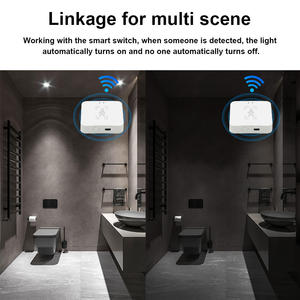 Sensor de movimiento de presencia humana inteligente inalámbrico Wifi Mmwave con detección de luminancia Tuya Smart Life Home Automation - Product Image 5